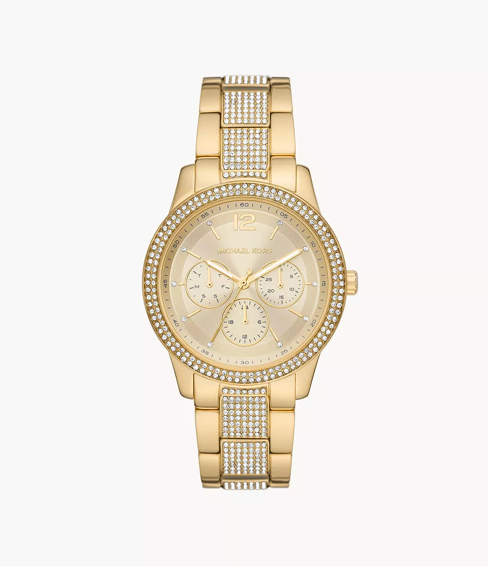 MK7292 Michael Kors Tibby Multifunction Gold-Tone Stainless Steel Watch