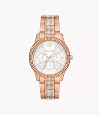 MK7293 Michael Kors Tibby Multifunction Rose Gold-Tone Stainless Steel Watch