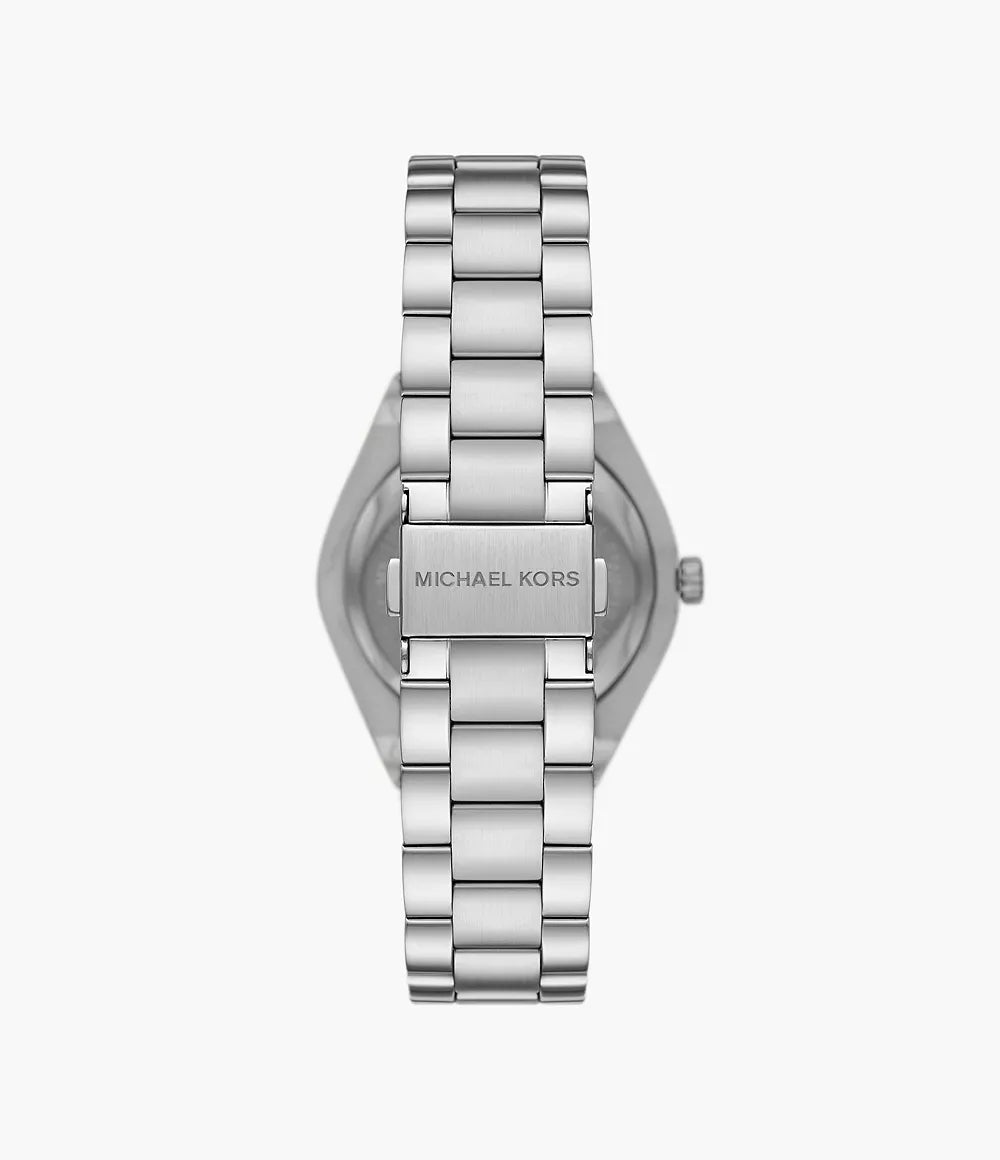 Michael Kors Lennox Three-Hand Stainless Steel Watch MK7393