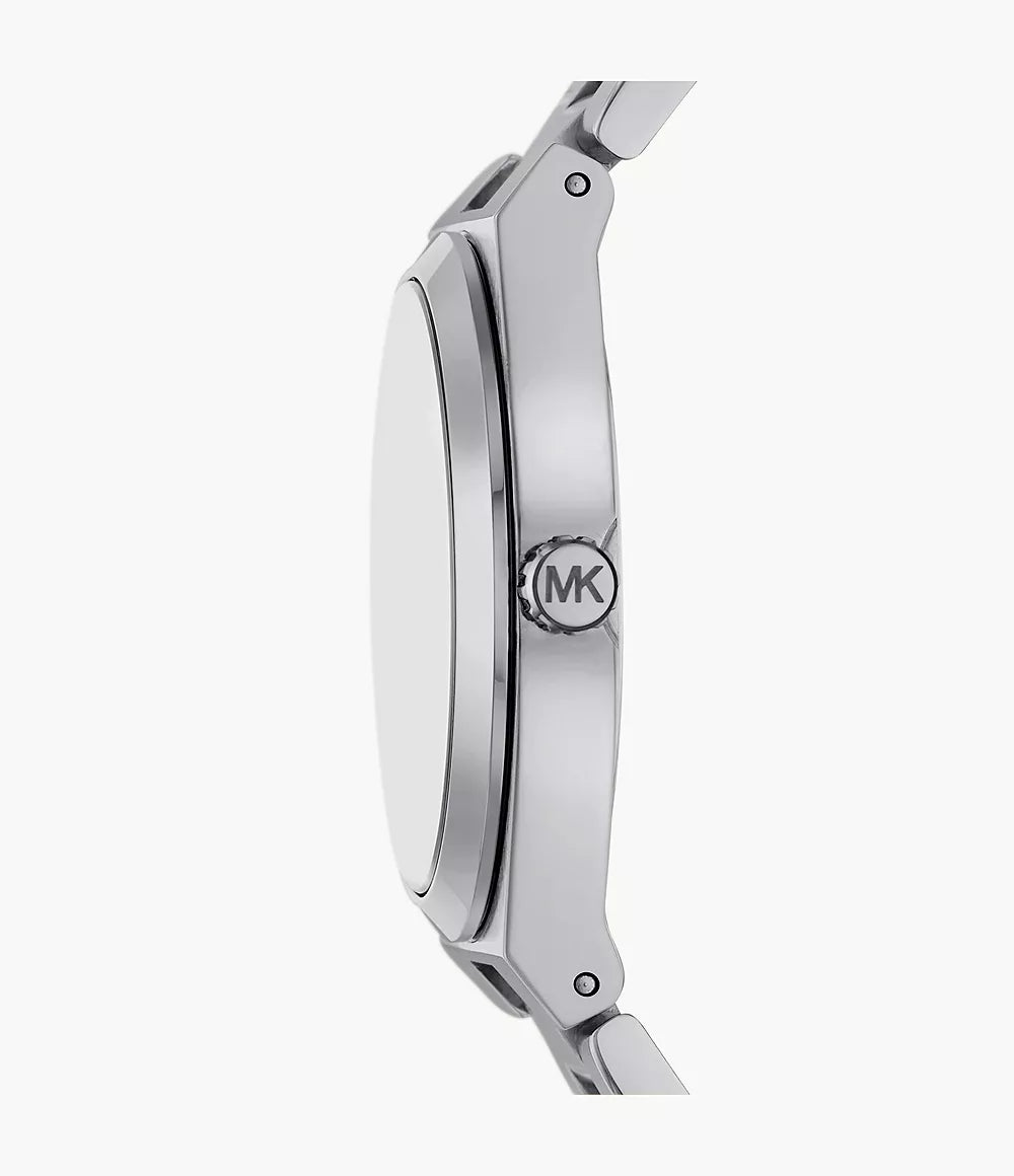 Michael Kors Lennox Three-Hand Stainless Steel Watch MK7393