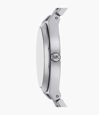 Michael Kors Lennox Three-Hand Stainless Steel Watch MK7393