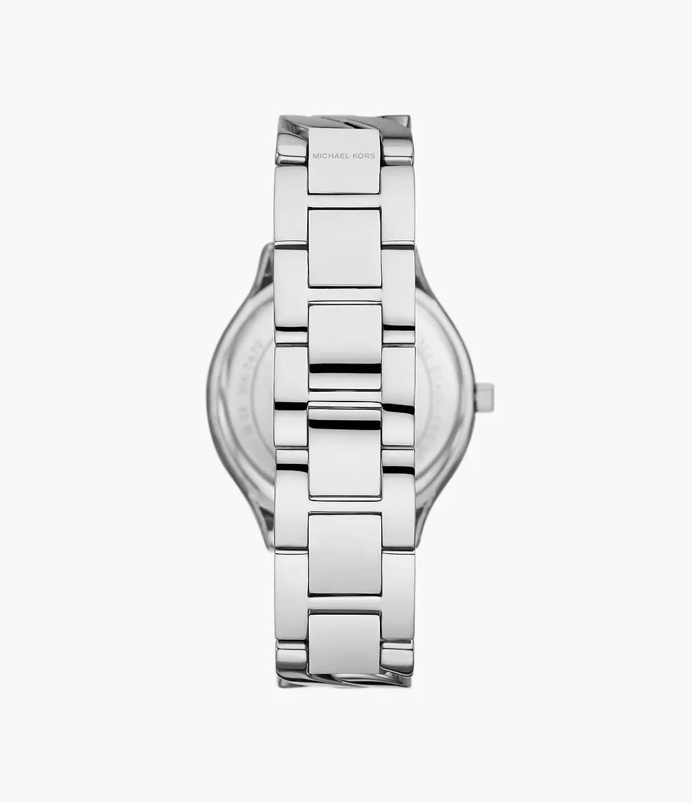 Michael Kors Runway Three-Hand Stainless Steel Watch MK7474