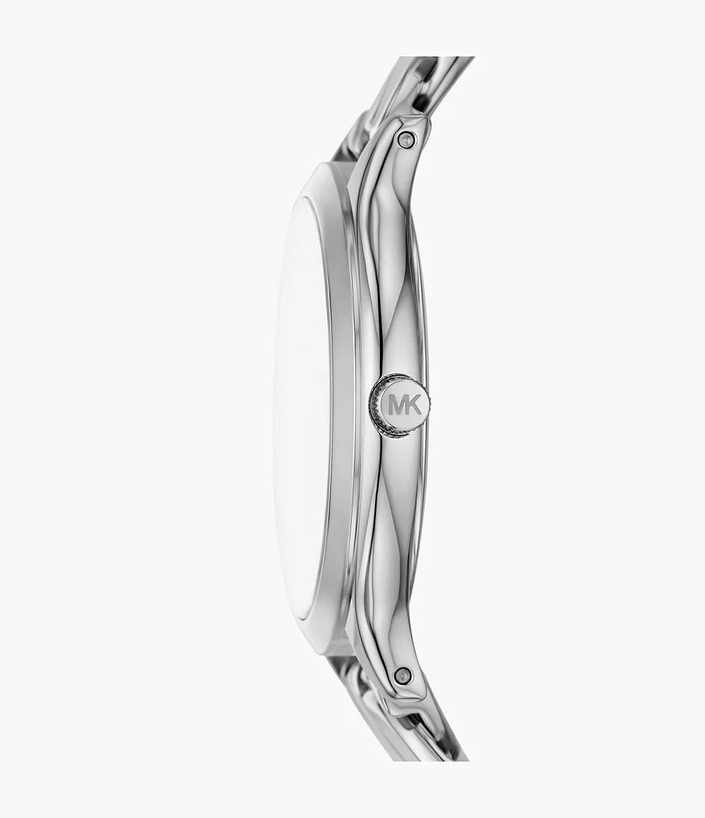 Michael Kors Runway Three-Hand Stainless Steel Watch MK7474