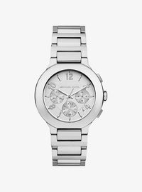Oversized Gramercy Silver-Tone Watch MK7522