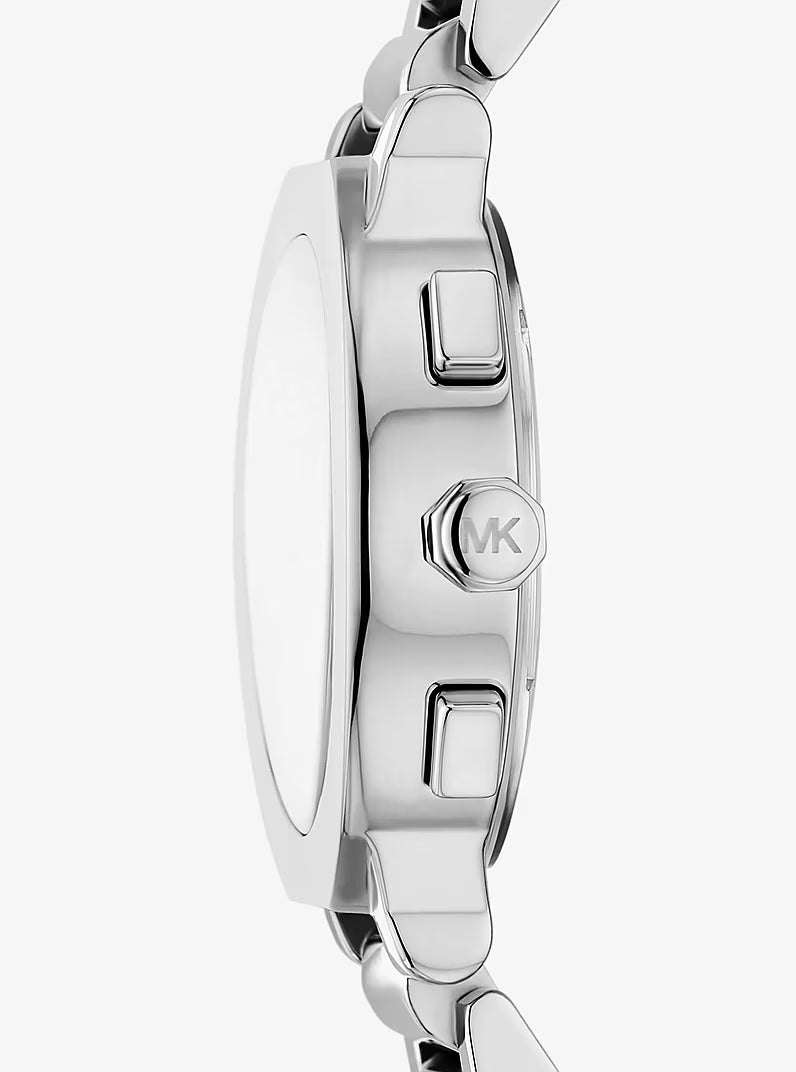 Oversized Gramercy Silver-Tone Watch MK7522