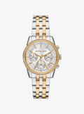 Mini Bryant Pavé Two-Tone Watch MK7532