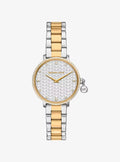 Mini Pyper Pavé Two-Tone Watch MK7574