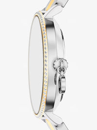 Mini Pyper Pavé Two-Tone Watch MK7574