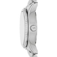 Lexington Green Dial Stainless Steel Watch MK7580
