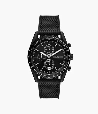 MK9143 - Michael Kors Warren Chronograph Black Nylon Watch For Men