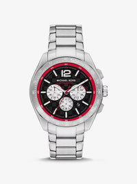 Oversized Accelerator 2.0 Silver-Tone Watch MK9176