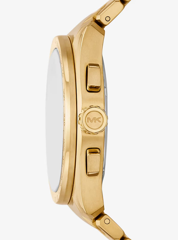 Oversized Accelerator 2.0 Gold-Tone Watch MK9177
