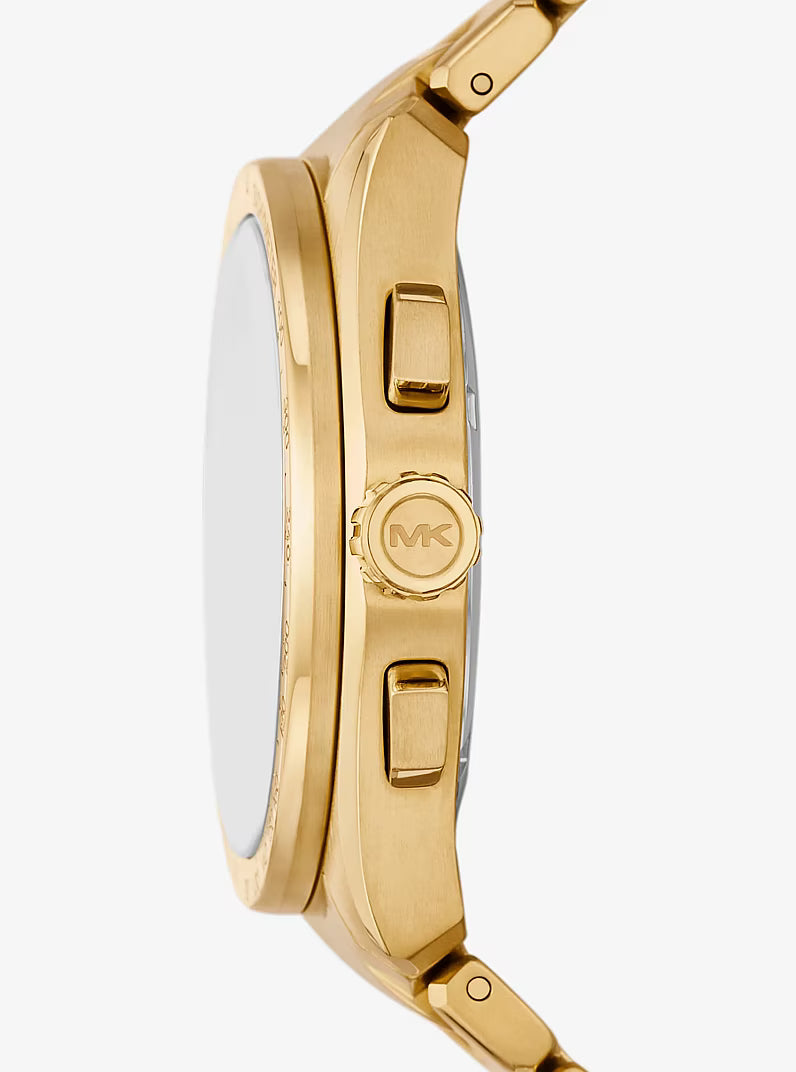 Oversized Accelerator 2.0 Gold-Tone Watch MK9177