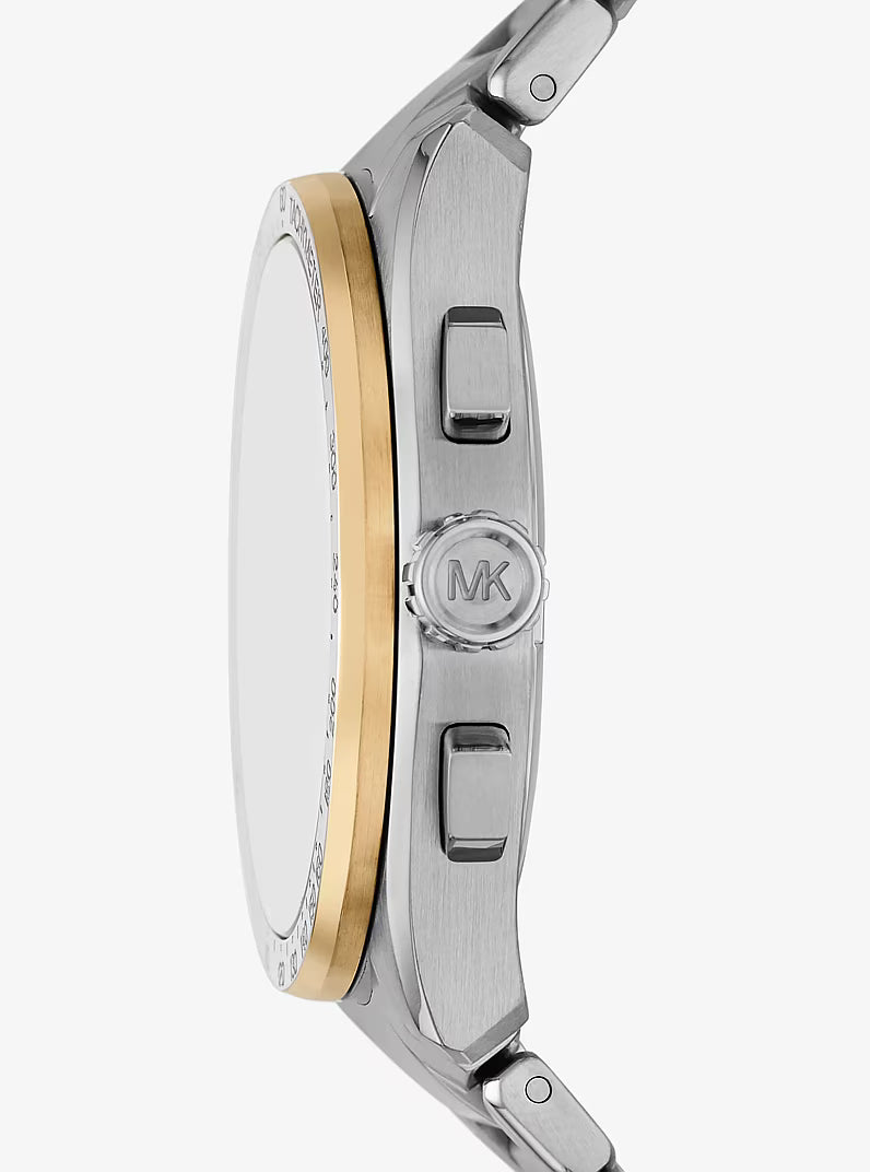 Oversized Accelerator 2.0 Silver-Tone Watch MK9188