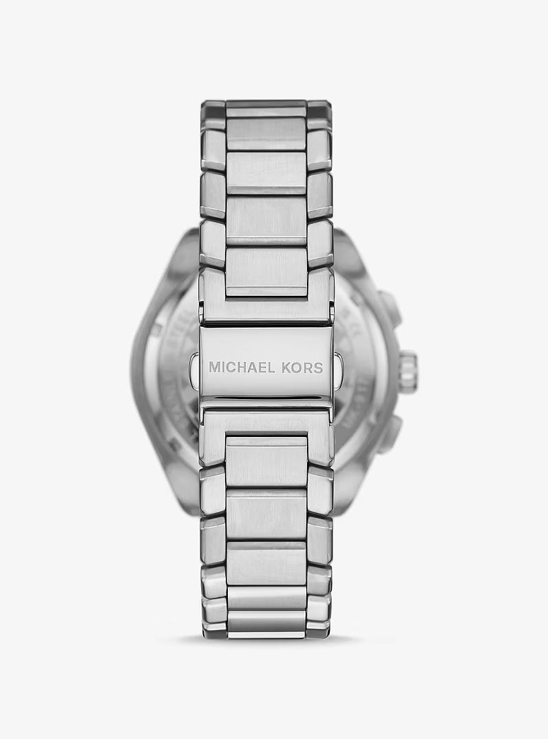 Oversized Accelerator 2.0 Silver-Tone Watch MK9188