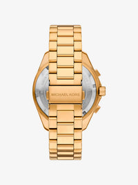 Oversized Maritime Gold-Tone Watch MK9202