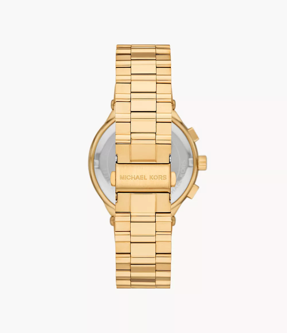 Michael Kors Billie Chronograph Gold-Tone Stainless Steel Watch MK9220