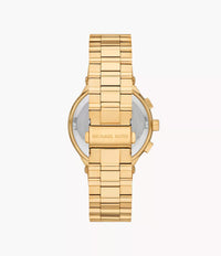 Michael Kors Billie Chronograph Gold-Tone Stainless Steel Watch MK9220