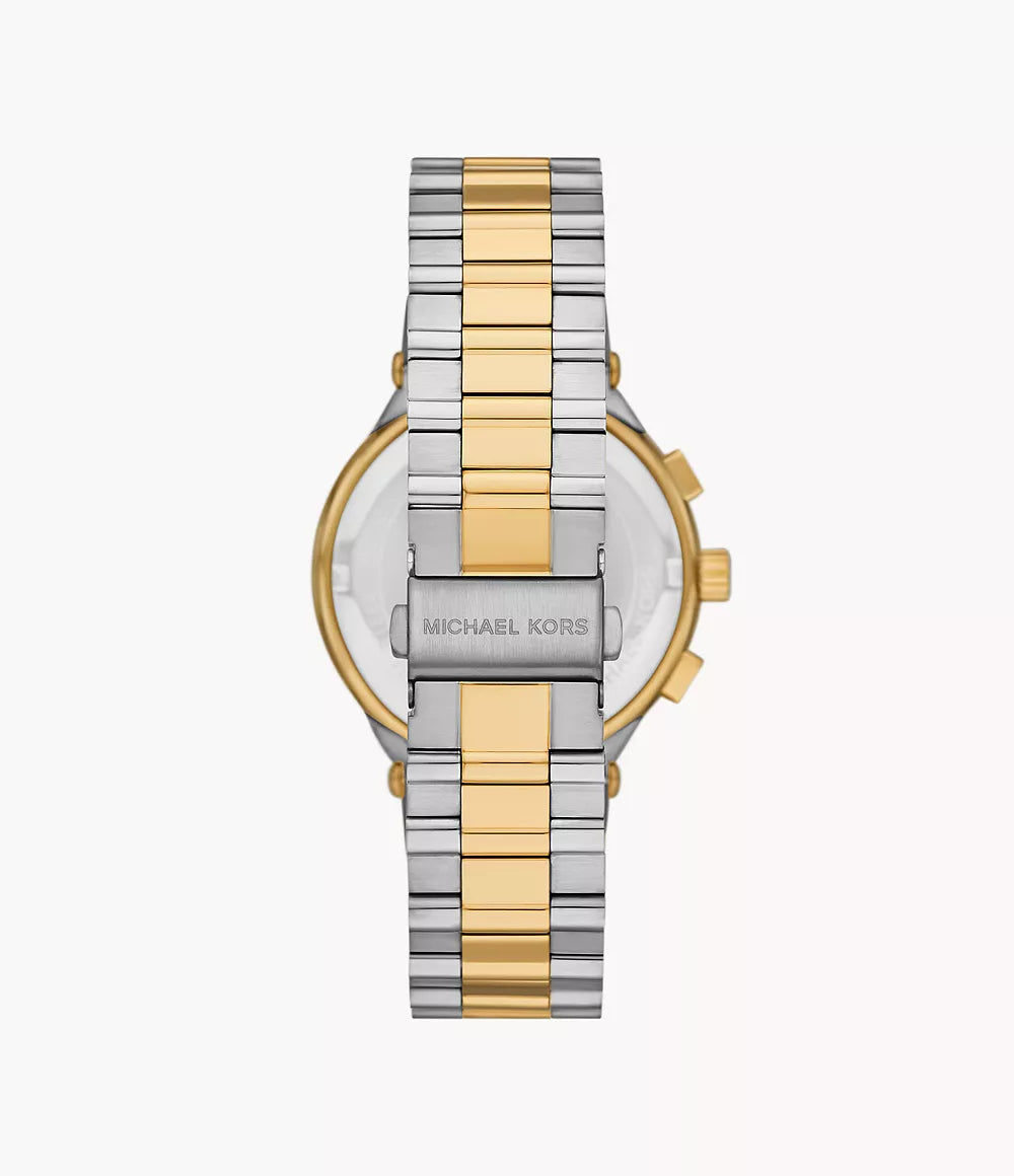 Michael Kors Billie Chronograph Two-Tone Stainless Steel Watch MK9221