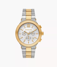 Michael Kors Billie Chronograph Two-Tone Stainless Steel Watch MK9221