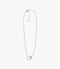 SKJ1053040 - Skagen Kariana Silver-Tone Crystal Pendant Necklace