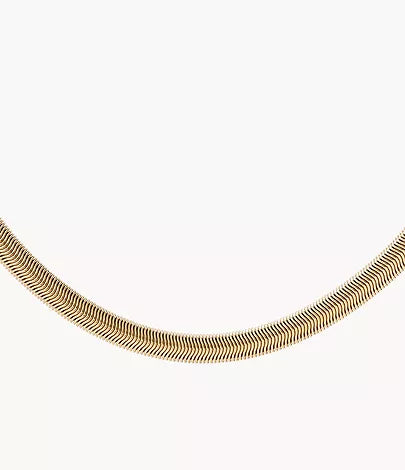 SKJ1509710 - Skagen Elin Gold-Tone Stainless Steel Chain Necklace