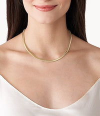 Elin Gold Stainless Steel Necklace SKJ1509710