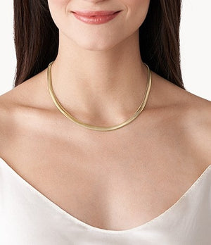 Elin Gold Stainless Steel Necklace SKJ1509710