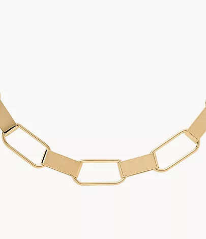 SKJ1510710 - Skagen Elin Gold-Tone Stainless Steel Chain Necklace