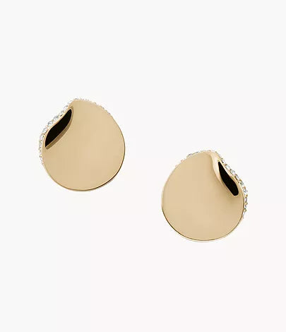 SKJ1511710 - Skagen Kariana Gold-Tone Stainless Steel Stud Earrings