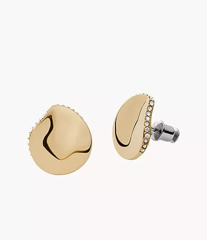 SKJ1511710 - Skagen Kariana Gold-Tone Stainless Steel Stud Earrings