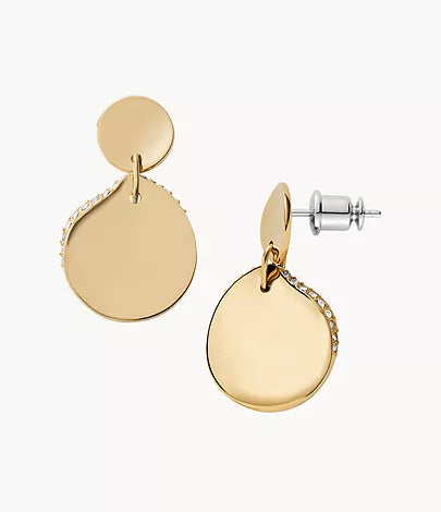 SKJ1512710 - SKagen Kariana Gold-Tone Stainless Steel Drop Earrings