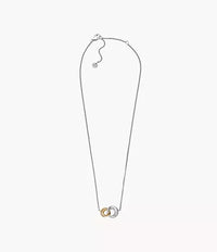 SKJ1613998 - Skagen Kariana Two-Tone Stainless Steel Pendant Necklace