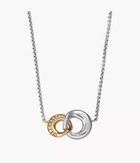 SKJ1613998 - Skagen Kariana Two-Tone Stainless Steel Pendant Necklace