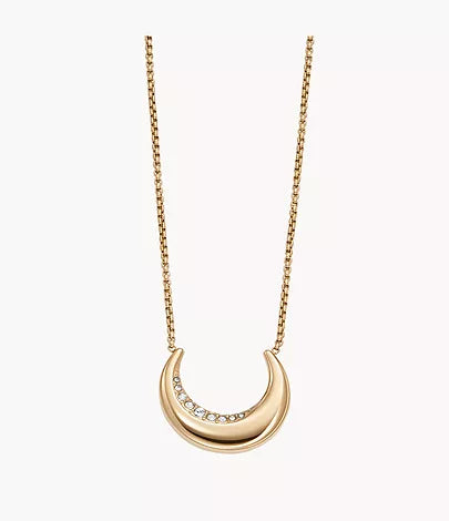 SKJ1614710 - Skagen Kariana Gold-Tone Stainless Steel Pendant Necklace