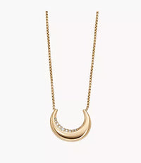 SKJ1614710 - Skagen Kariana Gold-Tone Stainless Steel Pendant Necklace