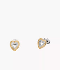 Skagen Kariana Two-Tone Stainless Steel Stud Earrings SKJ1677998