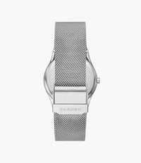 SKW3024 - Skagen Sol Solar-Powered Silver Stainless Steel Mesh Watch