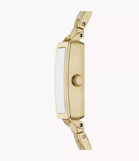 Hagen Micro Two-Hand Gold Stainless Steel Watch SKW3151