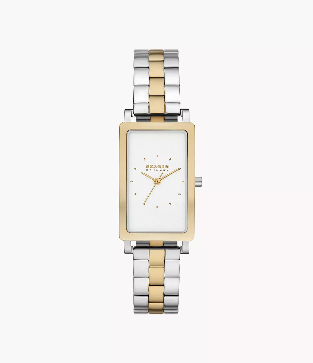 Hagen Lille Three-Hand Two-Tone Stainless Steel Watch SKW3156