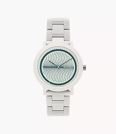 SKW6791 - Skagen Aaren Ocean Emilie Lilja X Skagen Three-Hand Sea Salt #tide ocean material® Watch