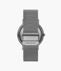 Skagen Signatur Three-Hand Charcoal Stainless Steel Mesh Watch SKW6900