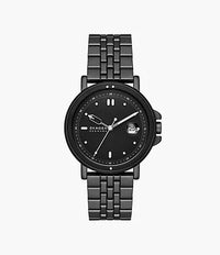 SKW6920 - Skagen Signatur Sport Three-Hand Date Midnight Stainless Steel Bracelet Watch