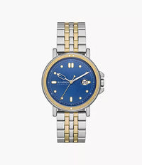 SKW6921 - Skagen Signatur Sport Three-Hand Date Two-Tone Stainless Steel Bracelet Watch