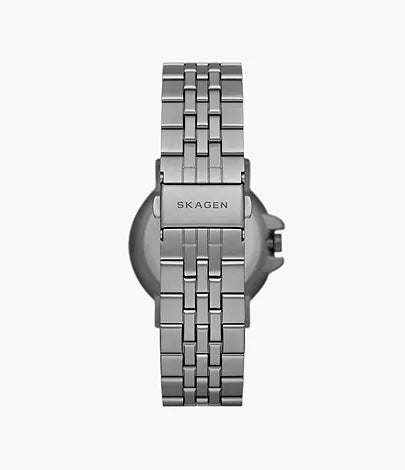 SKW6922 - Skagen Signatur Sport Three-Hand Date Charcoal Stainless Steel Bracelet Watch