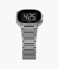 Mellem Digital Gunmetal Stainless Steel Watch SKW6947