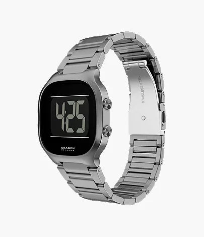 Mellem Digital Gunmetal Stainless Steel Watch SKW6947