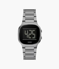 Mellem Digital Gunmetal Stainless Steel Watch SKW6947