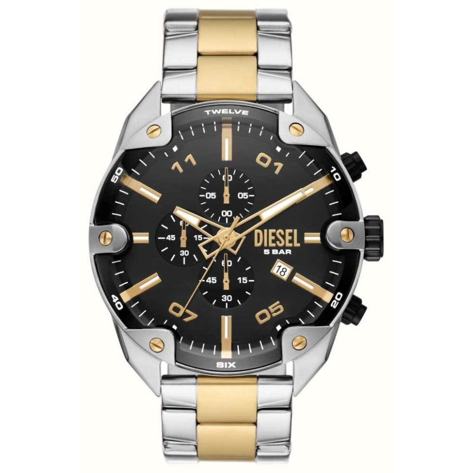 Diesel Spiked Stainless Steel Watch DZ4627