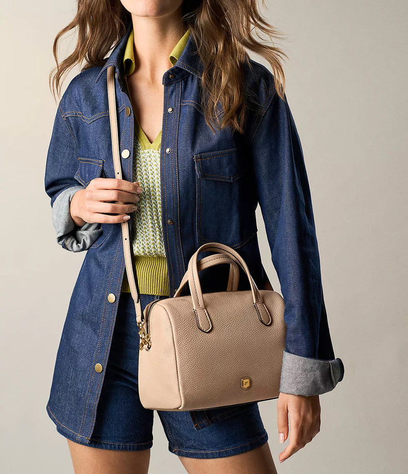 Lainey Leather Satchel ZB11168270